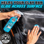 Chemical Guys Clay Bar and Luber Synthetic Lubricant Kit - Light/Medium Duty OG Clay Bar for Removing embedded dirt from Paint, Glass, and Metal, Essential Detailing Accessory - 2 Items