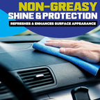 UV Protection Spray for Outdoor Surfaces – Helps Reduce Fading, Cracking, and Stains – Non-Greasy, Matte Finish – Includes Sprayer & Towel – Use on Vinyl, Plastic, Rubber, Artificial Plants