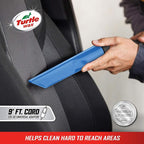 Turtle Wax Handheld Auto Vacuum Cleaner with LED Light, DC 12V (Vehicle Use Only), Blue/Black