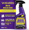Wizards Bug Release - All Surface Bug Remover and Wash for All Vehicles - Softens and Neutralizes Acidic Bug Protein - Doubles as Spot Cleaner and Pre-Soak Car Cleaner - 22 Fl Oz