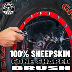 Chemical Guys CLD_203 Signature Series Wheel Cleaner, 128 fl oz + ACC_B01 Gerbil Wheel & Rim Brush (for Exhaust, Tires, Rims, Engine Bays, & More) + ACCG08 Wheelie All Exterior & Wheel Brush