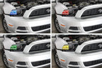 iJDMTOY RGBW Multicolor LED DRL Board Lighting Kit Compatible with 2013-2014 Ford Mustang, Control_by_Smartphone