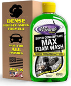 Wizards Select - Super Concentrate Max Snow Foam Car Wash Soap - Ultra Cling Suds Car Wash Shampoo With Thick Foam - Soap For Car Washing and Detailing - 16 oz