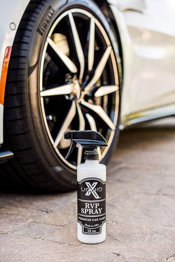 Liquid X Classic RVP Spray Combo - 16oz R.V.P. Spray & Pro Grip Dressing Applicator - Easy Application, Non-Greasy, Longer Lasting Results