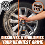 Chemical Guys Signature Series Orange Degreaser Spray - Heavy Duty All Purpose Cleaner for Engines, Tires, Undercarriages, Tools and More, Professional Strength, Breaks Down Grease, Oil & Grime,128 oz