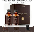 Leather Cleaner & Moisturizer Set, Gentle Leather Cleaner, Removes Stains & Minor Marks, Conditions & Protects Luxury Designer Bags