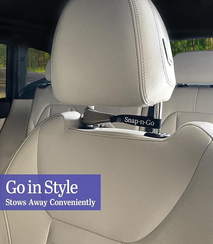Car Seat Towel Cover After Gym Workout Yoga Pets: Snap-n-Go Seat Sheet™ Universal Fit with Headrest Post Straps, Quick-Dry Washable Sweat Protector for Car, Truck, SUV Interior Protection (Dark Gray)