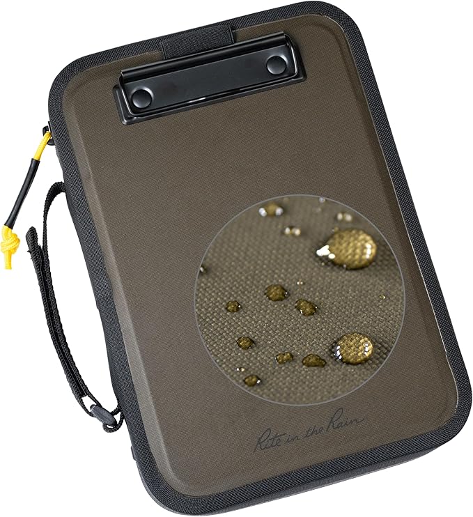 Rite in The Rain Weatherproof Monsoon Hand Desk, TPU Fabric, 7” x 9.5” (No. M958)