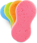 3 Pack Large Car Wash Sponge, Jumbo Bone Shape Sponges for Auto Detailing, Non-Scratch Foam Scrubber for Bathroom Tile, Grout, Boat & Dog Washing, Multi-Use Soft Porous Cleaning Tool