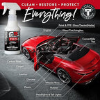 TopCoat F11PRO All-Surface Car Polish & Sealer 8 oz Spray Bottle - Most Advanced Water-Based Ceramic Coating for Cars, Motorcycles, Boats, RVs and More - Car Coating Spray for Shine and Protection