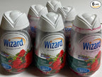 Wizard The Magic of Fresh gel Air Freshener, solid air freshener 7.8 oz Rose bouquet (Pack of 6)