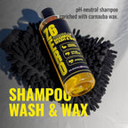 ZER06 The Ultimate Car Wash Soap with Special Shine Formula - Carnauba Wax And Ultra Concentrated Forumula - Pressure Washer - Foam Cannon With Bucket Soap Conditioner - Ph Neutral