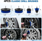 SHALL 28Pcs Car Detailing Kit, Car Detailing Brush Set, Car Wash Cleaning Kit, Professional are Kit Car Care Kit for Interior Exterior Wheels