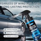 500ML Ceramic Coating for Cars, Quick Effect Coating Agent for Car Motorcycles Trucks & RVs - Extreme Hydrophobic Water Beading & Deep Gloss Shine for Long-Lasting Polish Spray Wax