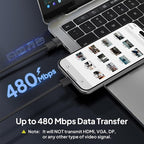 Basesailor for iPhone 17 Air Car Adapter 3Pack,USB to USB C Charger Converter,Type C Female to A Male for New Apple 17e 16e 15 Pro Max Plus,iWatch 11,Airpods 4/Pro 3,iPad mini 7,Samsung Galaxy S26 A55