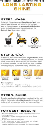 Rust-Oleum 345537 Factor 4 Synthetic Car Wax Kit, 4 oz