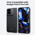 pitaka for Pixel 9 Pro Fold Case, Slim & Light Case for Pixel 9 Pro Fold with a Caseless Touch Feeling, 600D Aramid Fiber Made