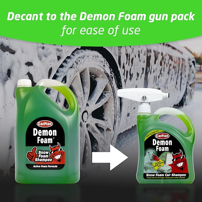 CarPlan Demon Foam 169 fl Oz (5L) - Snow Foam Shampoo