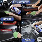 SONAX Profiline Plastic Care – Professional Interior & Exterior Plastic Protectant for Car Plastic Trim, Engine Dressing, and Other Plastic Surfaces | 5L