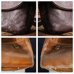 Leather Cleaner & Moisturizer Set for Coach, Gently Cleans Vachetta Leather, Restores Shine, Softens, Removes Stains & Light Scratches, Works for All Luxury Brands