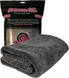 Franklin Shine Arizona XL Microfiber Car Drying Towel – 24”x36” – 1400 GSM Double Twisted Loop – Ultra Absorbent, Streak-Free, for Men Gifts for Men – Car Detailing Towel for Professionals