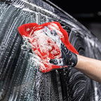 Hahafelt 6 Pcs Dual Side Microfiber Car Wash Pad 9'' x 8'' Double-Twist Pile Absorbency Drying Towels for Car Motorcycle SUV Truck