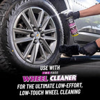 Chemical Guys Gerbil Wheel and Rim Cleaning Brush - Soft Natural Bristle Detailing Tool for Tires, Exhausts & Delicate Surfaces - Wheel Cleaner Brush to Safely Clean Brake Dust, Grime and Dirt, 1 Pack