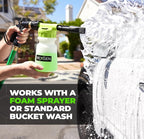 Nexgen Premium Ceramic Soap (8oz) - Dual-Action Formula Car Wash Soap with SiO2 for Cleaning & Protection - Hydrophobic Water-Beading`- Car Cleaning Supplies - Safe for Paint, Glass, Chrome & More