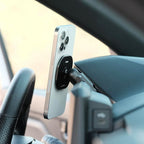 Offroam Non-Charging Phone Mount Made for MagSafe and Made for Toyota Tacoma 2024-2026 and Made for 4Runner 2025-2026, Aluminum, Dashboard Mounting, 360-Degree Adjustable, High Strength Magnets