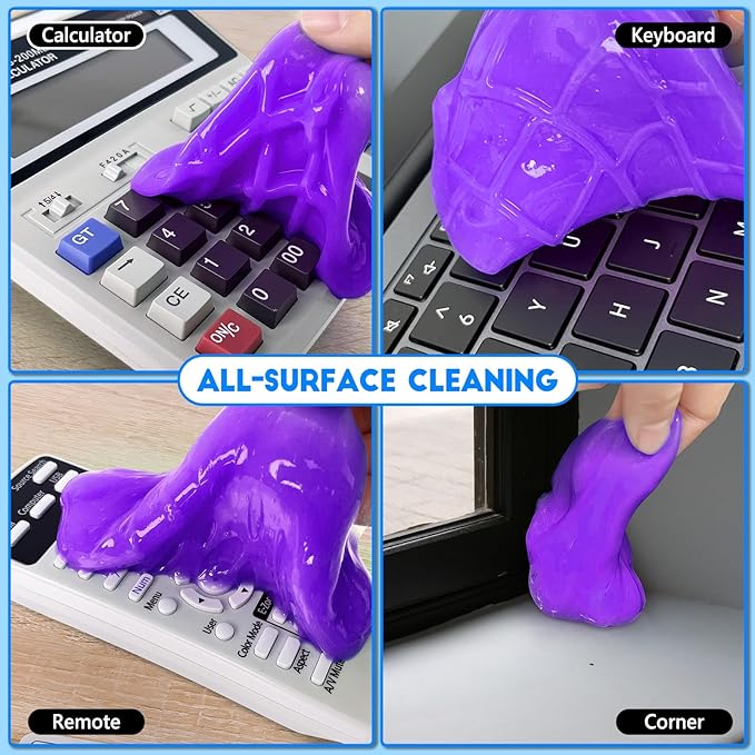 YOPINSAND Car Cleaning Gel, 2 Pack Car Cleaning Putty, Universal Auto Deatiling Tools, Reusable Interior Cleaner for Car Keyboard Air Vent, Car Slime Cleaner Dust Cleaning Gel