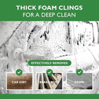 Honest Wash Car Wash Soap High Sudsing Concentrated Formula for Dirt and Grease Removal | Safe for All Vehicle Surfaces | Adjustable Dilution Ratios | Made in the USA (32oz)