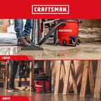 CRAFTSMAN CMXZVBE38683 1-7/8 in. Wet Nozzle Wet Dry Vac Attachment, Industrial-Grade Shop Vacuum Accessory for Cleaning Large Liquid Messes, Fits 1-7/8 in. Hose Diameter