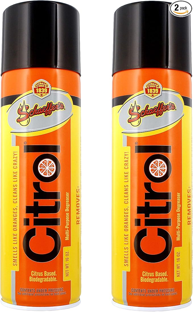 Schaeffer Citrol 266 (16 oz. Spray) Citrus Cleaner/Industrial Degreaser (2 Pack)