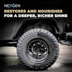 Nexgen Wet Look Tire Shine (16oz) - High-Gloss Finish & UV Protection - Keeps Tires & Trim Fresh - On-the-Go Car Detailing - Car Cleaning Supplies - for Tires, Plastic, Rubber, & Vinyl