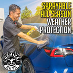 Chemical Guys TORQ Foam Blaster Wash & Wax Kit with Wash Mitt, Maxi Suds II Car Wash Soap, Blazin' Banana Sprayable Car Wax, and Chenille Premium Wash Mitt (4 Items, 32 Fl oz)