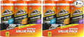Armor All Protectant, Glass and Cleaning Wipes, Wipes for Car Interior and Car Exterior, 30 Count Each (Pack of 6)