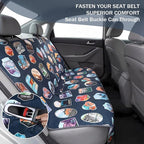Tallew Back Seat Towel Cover for Car Athletic Running Towel Microfiber Bench Seat Cover for Pets Post Workout Sweat Washable Non Slip Automotive Backseat Protector for Outdoor Sport Camping Mat