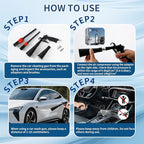 Car Cleaning Gun Detailing Interior Dryer Air Blow Gun|Car Detailing Kit Interior Cleaner|High Pressure Blower Gun|Car Cleaning Kit for Swiftly Removing Dirt an Dust with Air Flow