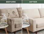 NOYATECH Travel size Couch Cleaner and Stain Remover. For sofas, car upholstery, carpets, rugs, mattresses, dining chairs, all Fabrics. Safe, for kids and pets.