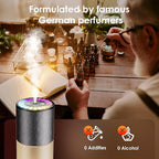 Car Air Freshener, Car Fresheners Long Lasting, Auto On/Off, 3 Adjustable Modes for Custom Scent Intensity, 150mL Large Capacity, Diffuser with RGB Music Syncing Light (Cologne)