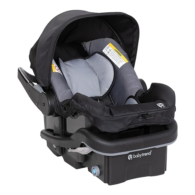 Baby Trend Passport® Seasons All-Terrain Stroller Travel System with EZ-Lift™ Plus Infant Car Seat, Dash Black