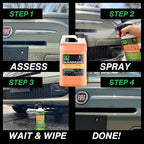 3D Bug Remover - All Purpose Exterior Cleaner & Degreaser to Wipe Away Bugs on Plastic, Rubber, Metal, Chrome, Aluminum, Windows & Mirrors, Suitable for use on Car Paint, Wax & Clear Coat (Gallon)