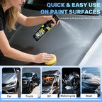 Car Quick Effect Coating Agent Spray 8.4oz, 6 Month Hydrophobic Ceramic Coating Spray for Vehicle, High Gloss Shine & Stain-Resistant Protection, DIY Friendly Car Care for Truck RV Motorcycle Boat
