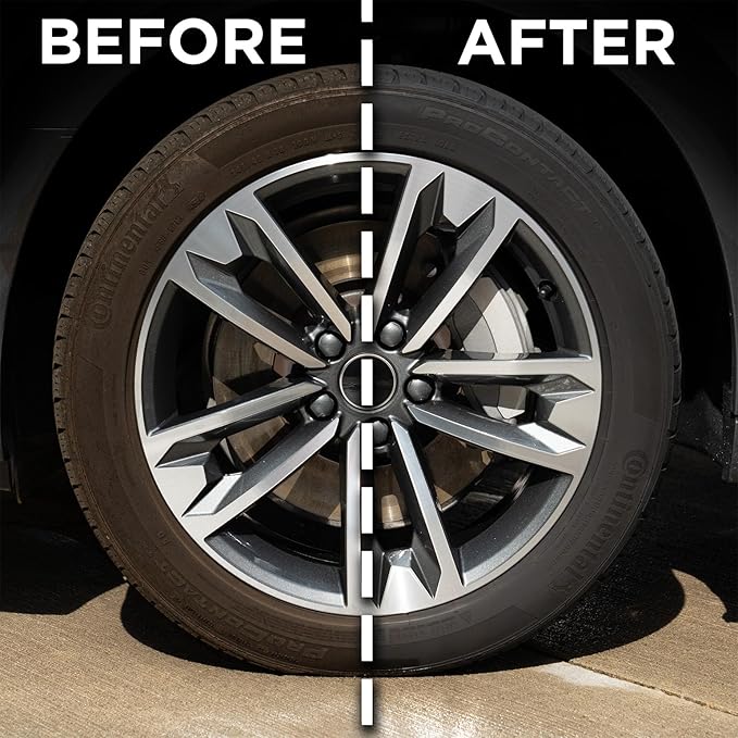 ESOTERIC All Purpose & Tire Cleaner 16oz | Removes Browning from Tires | Tire Dressing Remover | Matte Finish |Cleans Tires, Rubber, Plastic Trim, Engine Bay, | Rubber Floor Mat Cleaner