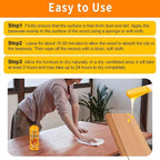 PIPIHUA Beeswax Polish and Conditioner for Wood Furniture - Waterproof & Restorer Wood Wax, Multipurpose Beeswax Furniture Polish and Cleaner for All Types and Colours, 16.23 Fl Oz