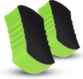 Grip Clean Dual Texture Car Wash Sponge - Multi Purpose Bug Remover Scrubbing Side Soft Sea Sponge - Ultra Scrub Car Cleaning Sponges Wash Bucket Accessory - 2 Pack