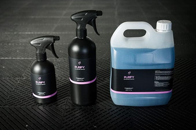 Nv Purify Iron Remover and Clay Lubricant | Softens Fallout and Adds Low Friction Glide | Safe on Paint Wheels and Glass When Used as Directed | Faster Decon Before Coating or Wax | 1 Liter