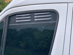 Aluminum Front Door Window Vents (Pair) for Mercedes Sprinter Van 2007-2026, Bug Barrier, Let Breeze in, Sprinter Vanlife Essential Accessories