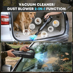 VCANENERGY Car Cleaning kit, Car Interior Detailing kit with 10000pa Car Vacuum Cleaner, Detailing Brush Set, Wheel Brush, Windshield Cleaner Tool, Complete Auto Accessories for Men, Women