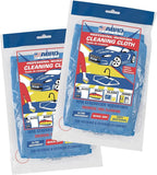 ABRO Professional Grade Car Detailing Kit, Includes Streak Free Glass Cleaner, Wheel Cleaner, 2 Mircofiber Cleaning Towels, Interior & Exterior Wash